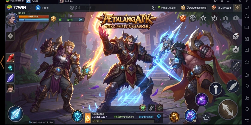 Tampilan gameplay ARPG yang menantang dan penuh aksi.