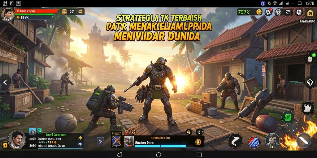 Tangkapan layar gameplay <strong>797K</strong> yang menampilkan pertempuran epik dan strategi mendalam.