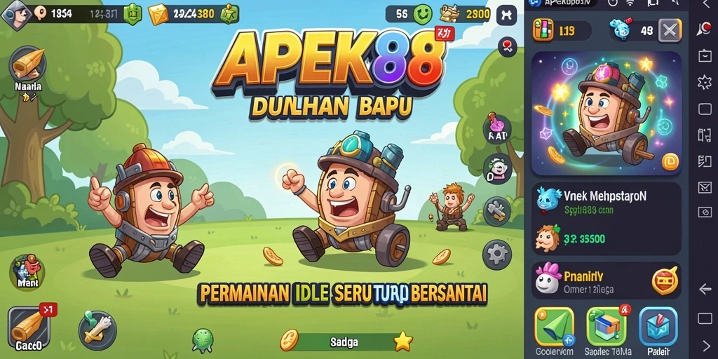 Gameplay APEK88 yang memukau dan santai.