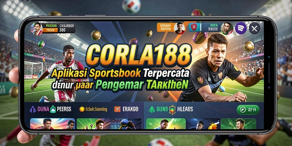Tampilan permainan taruhan langsung CORLA188 yang menarik dan interaktif.