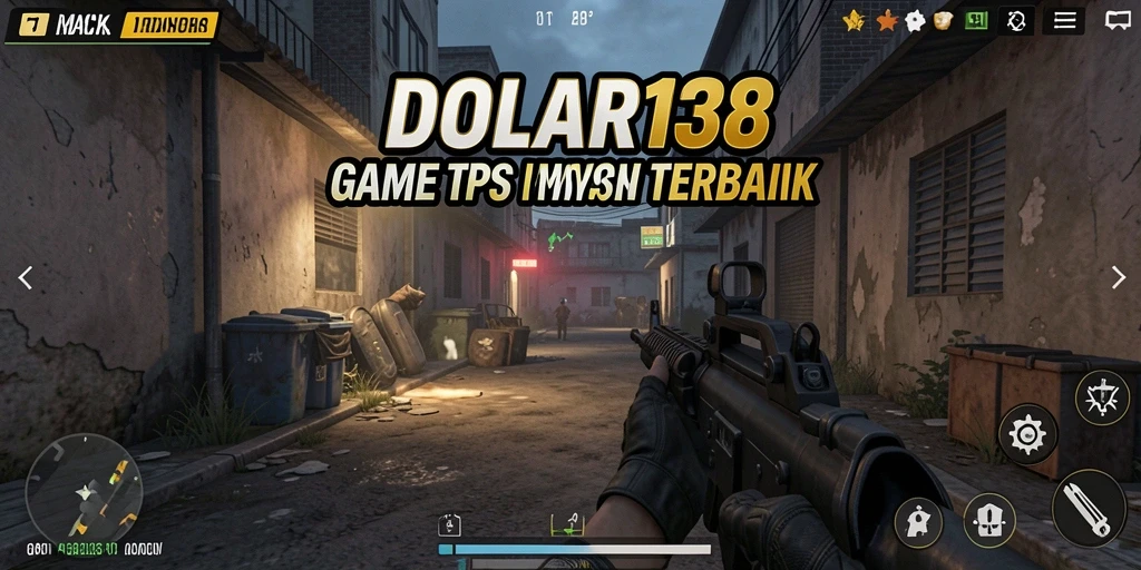 Tampilan gameplay mendebarkan dari DOLAR138 dengan aksi TPS yang intens.