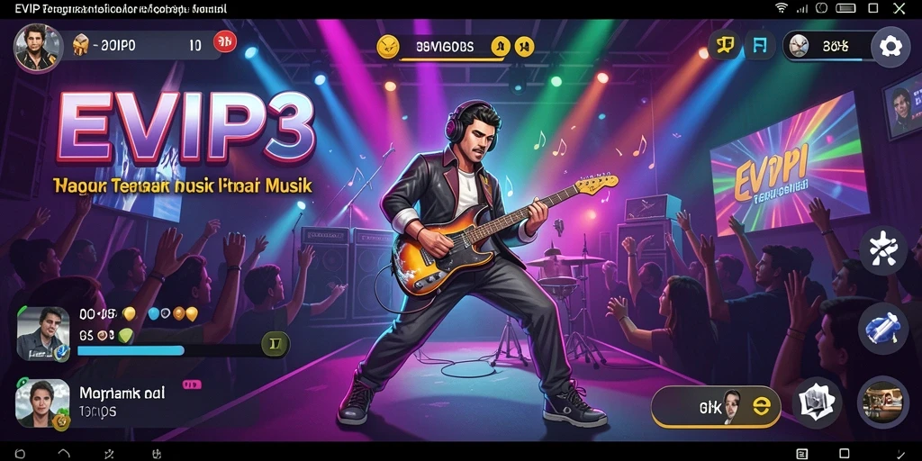 Tampilan gameplay EVIP3 yang menarik dan interaktif.