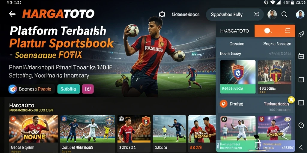 Tampilan gameplay HARGATOTO yang menarik dan informatif.