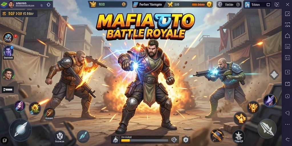 Tampilkan aksi mendebarkan dalam game Battle Royale MAFIATOTO.