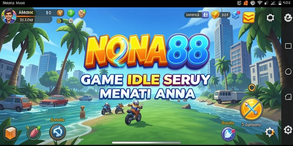 Tampilan gameplay NONA88 dengan mekanisme Idle yang menarik.